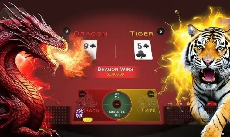 Dragon Tiger EV88 Trải Nghiệm Cá Cược Đỉnh Cao Hấp Dẫn